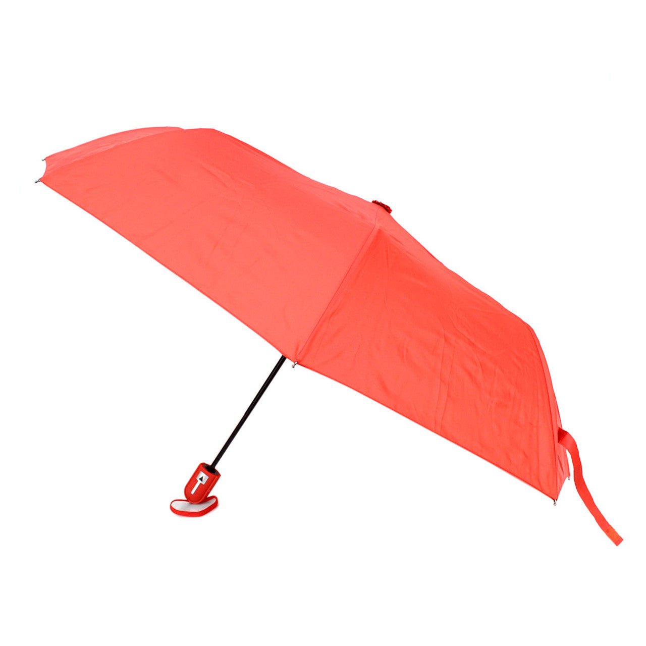 Auto Open Compact Solid Color Travel Umbrella - UM5029 - Bundle Bus