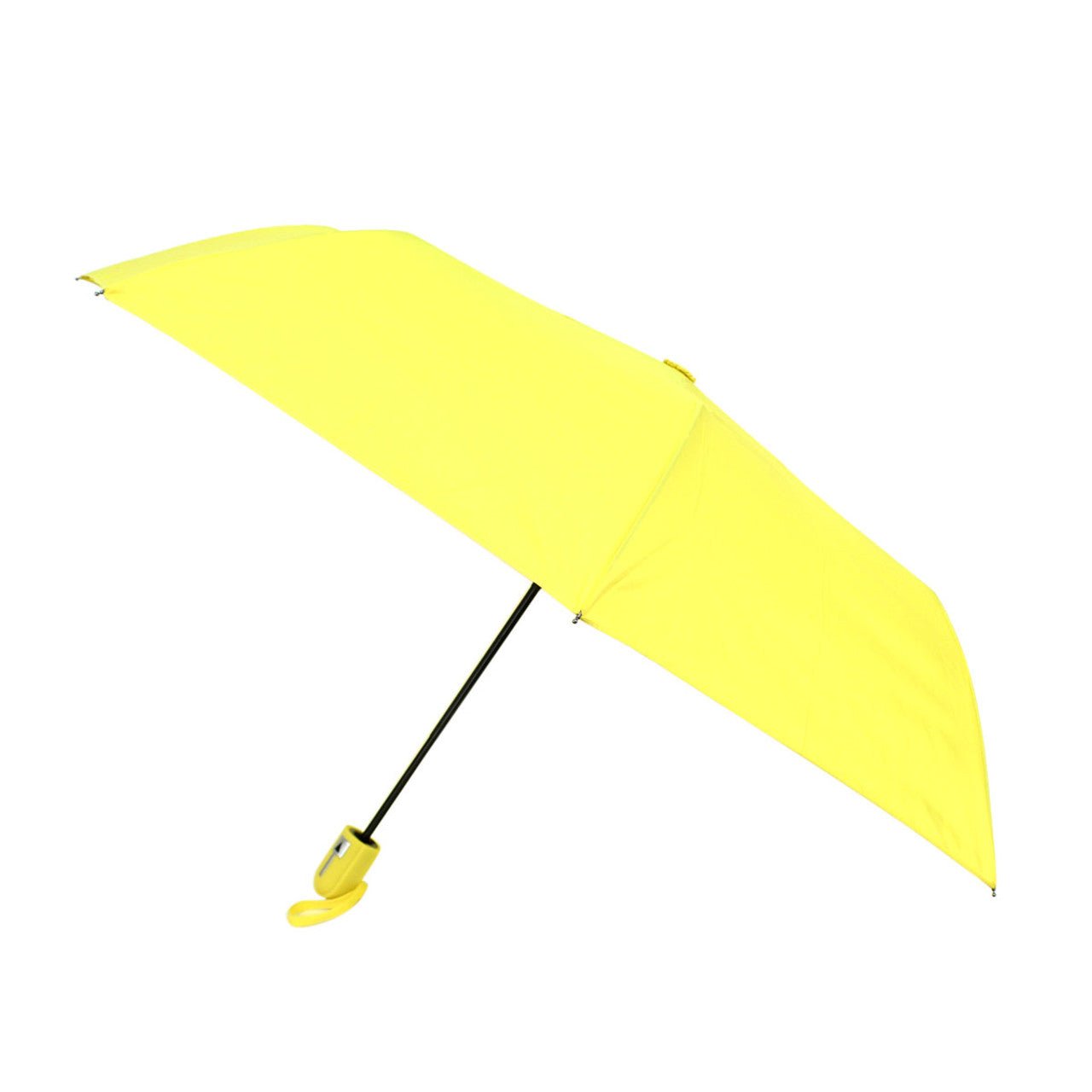 Auto Open Compact Solid Color Travel Umbrella - UM5029 - Bundle Bus