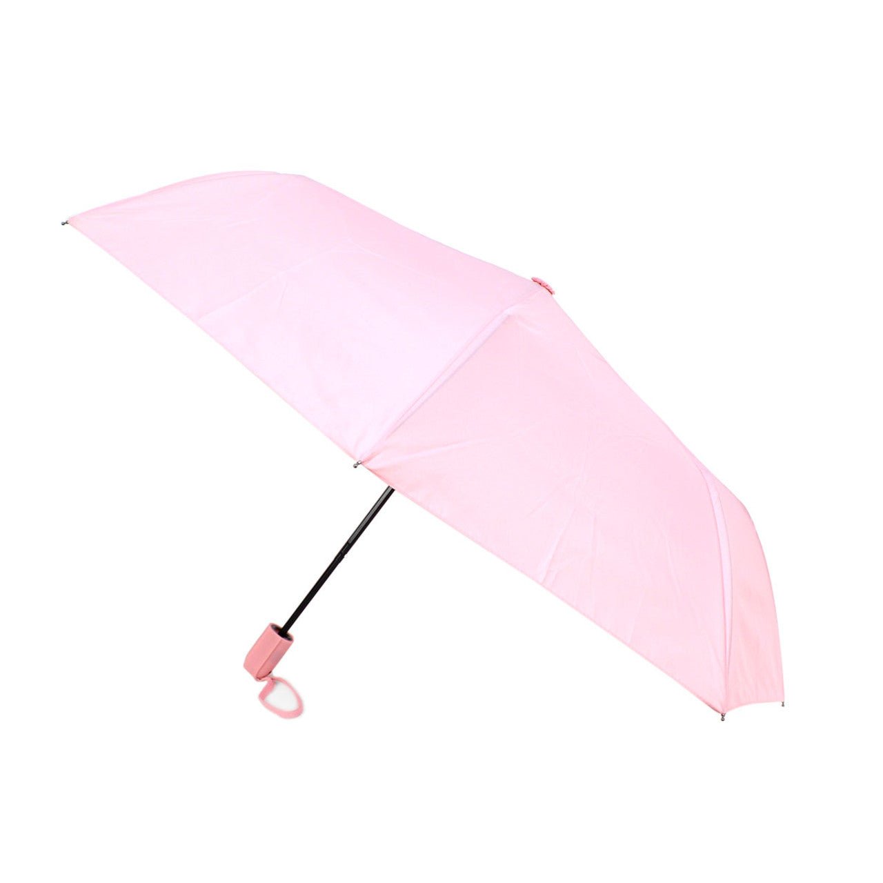 Auto Open Compact Solid Color Travel Umbrella - UM5029 - Bundle Bus