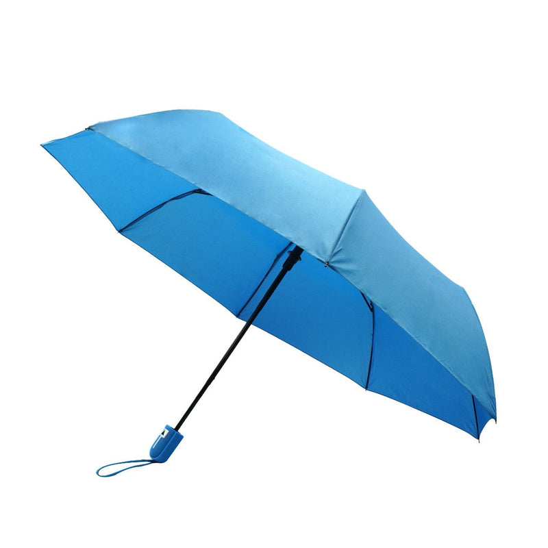 Auto Open Compact Solid Color Travel Umbrella - UM5029 - Bundle Bus