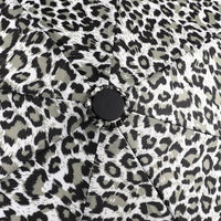 Auto Open Compact Travel Leopard Umbrella- UM3204 - Bundle Bus