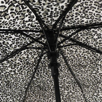 Auto Open Compact Travel Leopard Umbrella- UM3204 - Bundle Bus