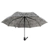 Auto Open Compact Travel Leopard Umbrella- UM3204 - Bundle Bus