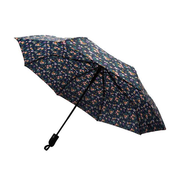 Auto Open Floral Compact Umbrella -UM3211 - Bundle Bus