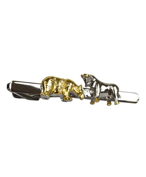 Bear/bull Novelty Tie Bars TB1703 - Bundle Bus