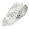 Beige Microfiber Poly Woven 2.25" Slim Panel Tie - MPPW1605 - Bundle Bus