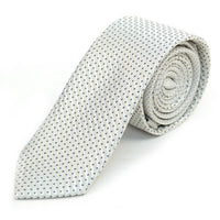 Beige Microfiber Poly Woven 2.25" Slim Panel Tie - MPPW1605 - Bundle Bus