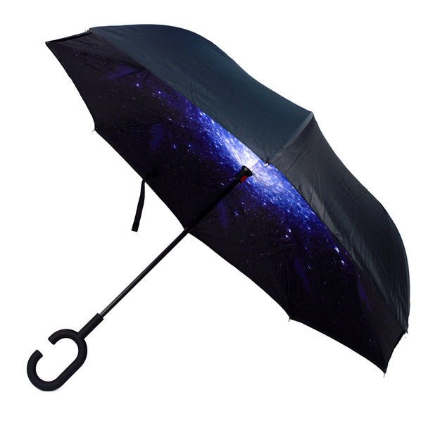 Big Bang Explosion Galaxy Double Layer Inverted Umbrella - IUM18057 - Bundle Bus