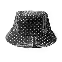 Black Paisley Bucket Hat NBKHT1000-RBKPA - Bundle Bus