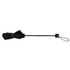 Black Telescopic Compact Umbrella with Plastic Handle - UM5004 - Bundle Bus