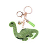 Bling Crystal Green Brachiosaurus Keychain-31695PE-G - Bundle Bus