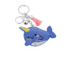 Bling Crystal Narwhal Tassel Keychain-31437LSA-R - Bundle Bus