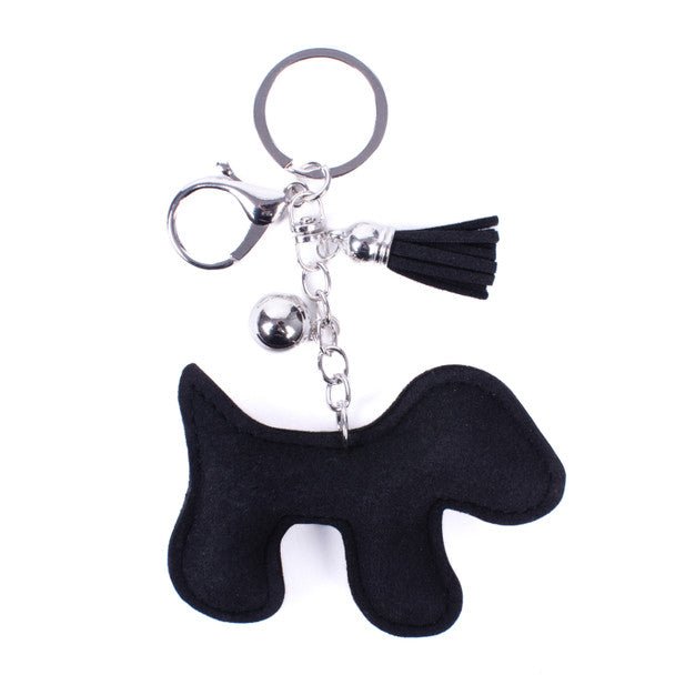 Bling Crystal Rhinestone Beagle Keychain-31193JT-S - Bundle Bus