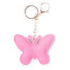 Bling Crystal Rhinestone Pink Butterfly Keychain -31143AB-G - Bundle Bus