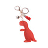 Bling Crystal Rhinestone Red Trex Dino Nugget Keychain-31691HY-G - Bundle Bus