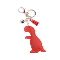 Bling Crystal Rhinestone Red Trex Dino Nugget Keychain-31691HY-G - Bundle Bus