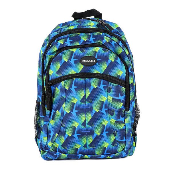 Blue Dots Pattern Novelty Backpack-NVBP-22 - Bundle Bus