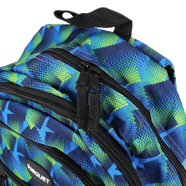 Blue Dots Pattern Novelty Backpack-NVBP-22 - Bundle Bus