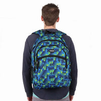 Blue Dots Pattern Novelty Backpack-NVBP-22 - Bundle Bus