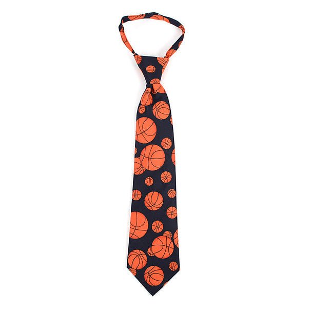 Boy's Basketball Novelty Tie BN2402-T - Bundle Bus