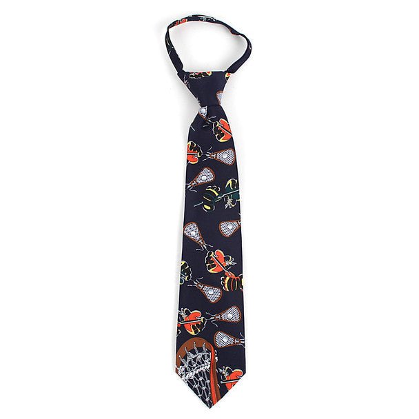 Boy's Lacrosse Novelty Tie BNZ2605 - Bundle Bus