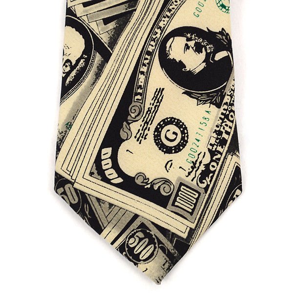 Boy's Money Novelty Tie BN2610-T - Bundle Bus