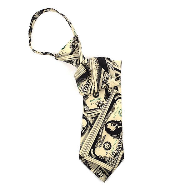 Boy's Money Novelty Tie BN2610-T - Bundle Bus