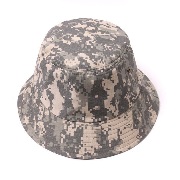 Canvas Bucket Hat BKHT1100-ARMY - Bundle Bus