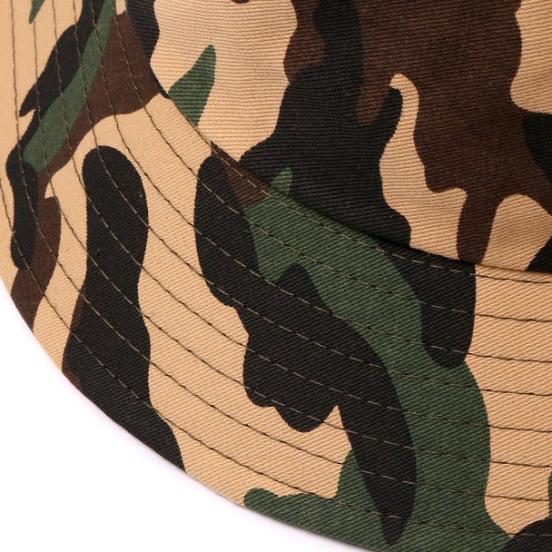 Canvas Bucket Hat BKHT1100-CAMO - Bundle Bus