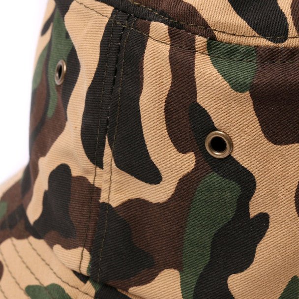 Canvas Bucket Hat BKHT1100-CAMO - Bundle Bus