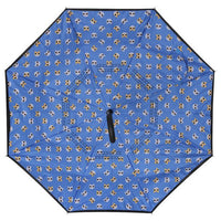 Cat Pattern Reverse Open Inverted Umbrella -IUM18092-BK - Bundle Bus