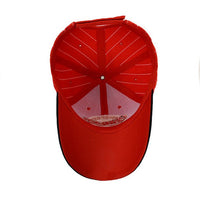 Chicago Windy City Red 3D Embroidered Baseball Cap, Hat EBC10291 - Bundle Bus