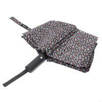 Compact Black with Colorful Bubble Auto Open Umbrella-UM3226-BK - Bundle Bus