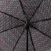 Compact Black with Colorful Bubble Auto Open Umbrella-UM3226-BK - Bundle Bus