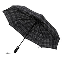 Compact Black/White Line-auto open umbrella-UM3224-BK - Bundle Bus