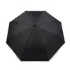 Compact Solid Black Travel Umbrella -UM3216-BK - Bundle Bus