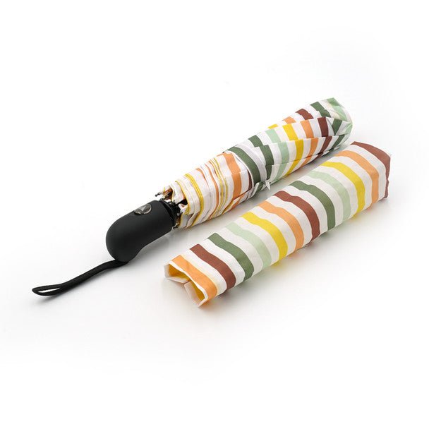 Compact Travel Stripe Umbrella -UM3220-P - Bundle Bus