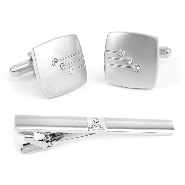 Cufflink and Tie Bar Set CTB2120 - Bundle Bus