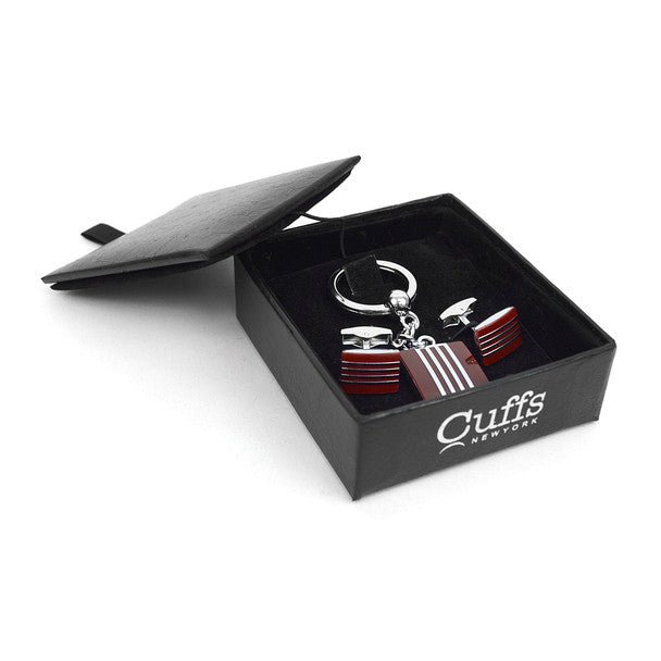 Cufflink & Key Chain Set CKB205 - Bundle Bus