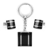 Cufflink & Key Chain Set CKB206 - Bundle Bus