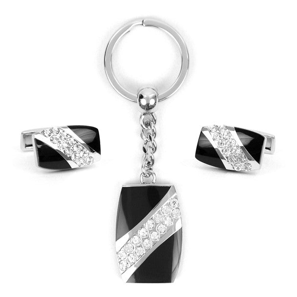 Cufflink & Key Chain Set CKB210 - Bundle Bus