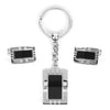 Cufflink & Key Chain Set CKB212 - Bundle Bus