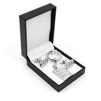 Cufflink & Key Chain Set CKB217 - Bundle Bus