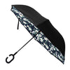 Daisy Flower Double Layer Inverted Umbrella - IUM18060 - Bundle Bus