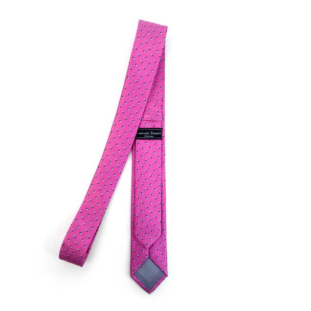 Dots Microfiber Poly Woven 2.25" Slim Tie - MPWS5907 - Bundle Bus