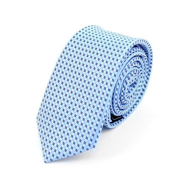 Dots Microfiber Poly Woven 2.25" Slim Tie - MPWS5911 - Bundle Bus