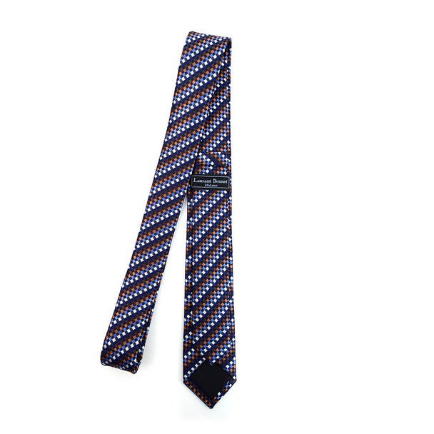 Dots Microfiber Poly Woven 2.25" Slim Tie - MPWS5914 - Bundle Bus