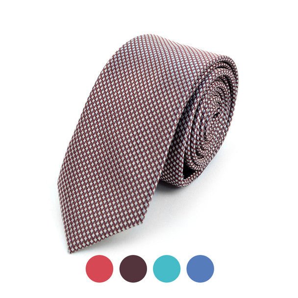 Dots Microfiber Poly Woven 2.25" Slim Tie - MPWS5920 - Bundle Bus