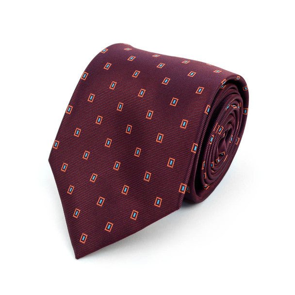 Dots Microfiber Poly Woven Tie - MPW5916 - Bundle Bus