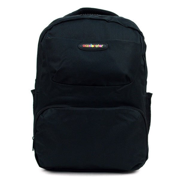 Double Compartment Solid Backpack - SBP2000 - Bundle Bus